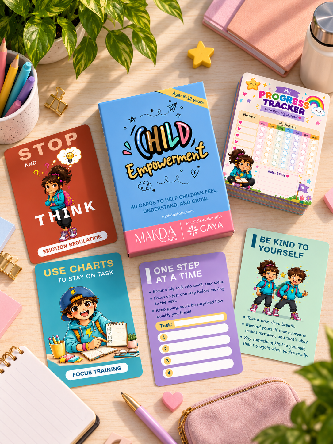 Child Empowerment Card Deck | Ages 8–12