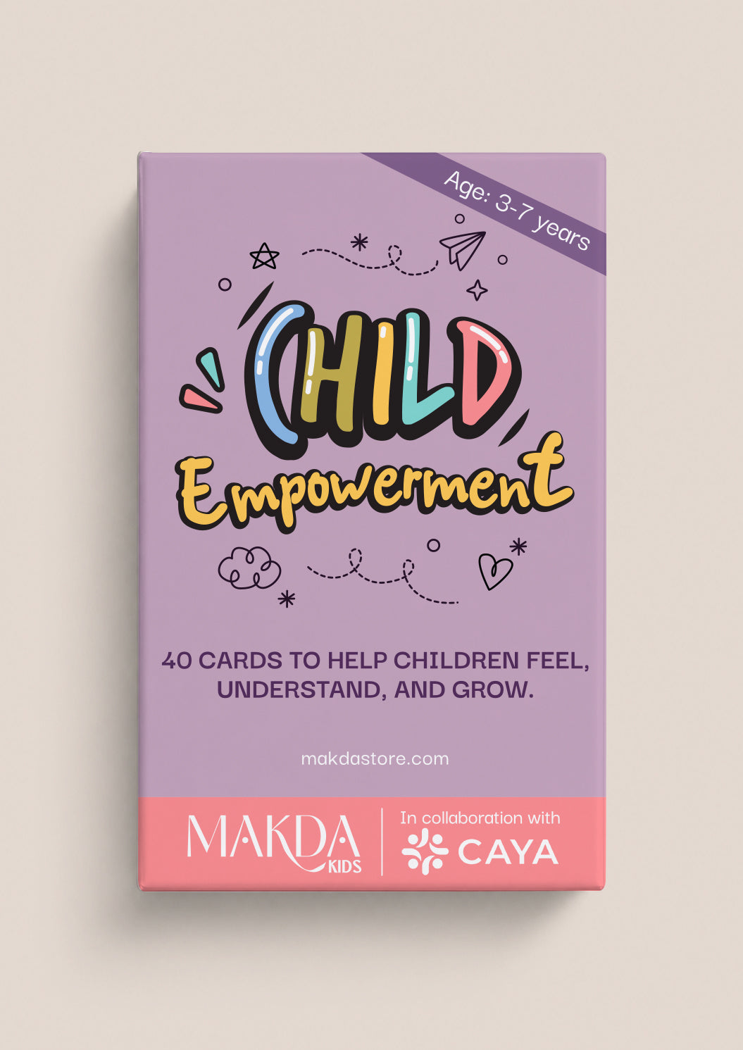 Child Empowerment Card Deck | Ages 3–7