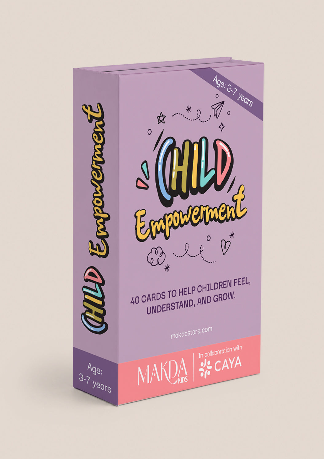 Child Empowerment Card Deck | Ages 3–7
