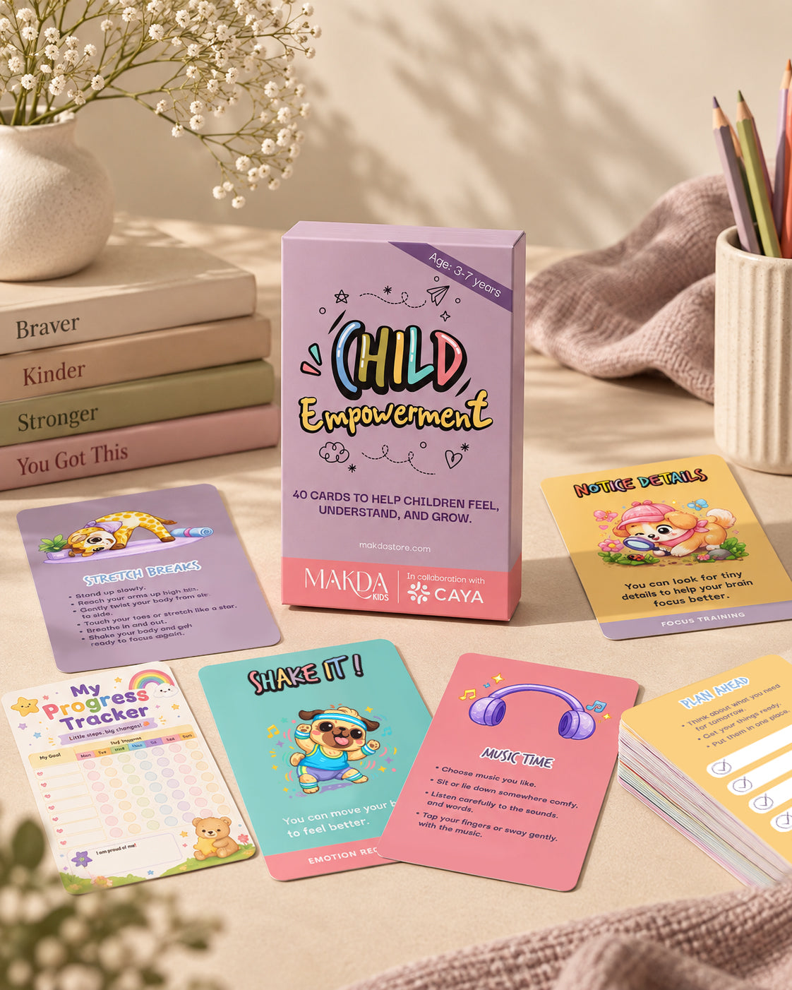 Child Empowerment Card Deck | Ages 3–7
